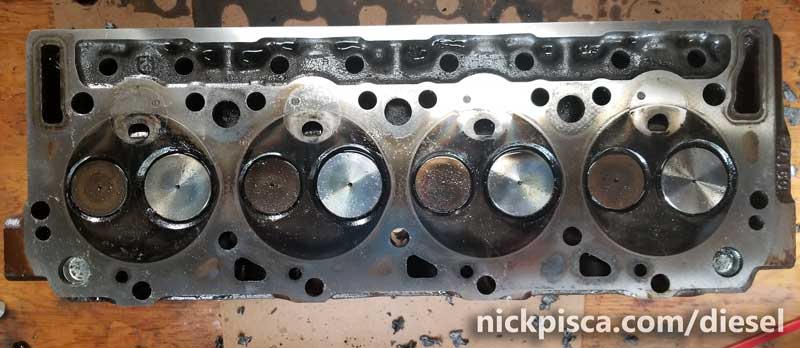 Picture from a few days later after I cleaned off the head gasket material from the cylinder head deck.
