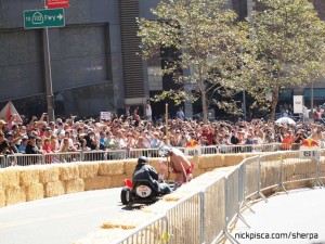 Red Bull Soap Box, downtown LA.  Photographer, Nick Pisca