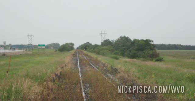 Train Tracks Heading up to Churchill