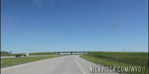 Driving to the border near Drayton ND