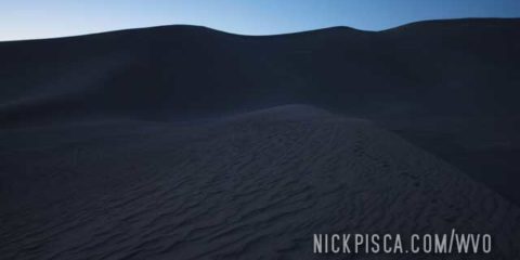 Singing Dunes near Fallon Nevada