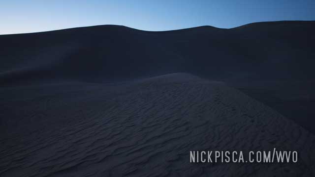 Singing Dunes near Fallon Nevada