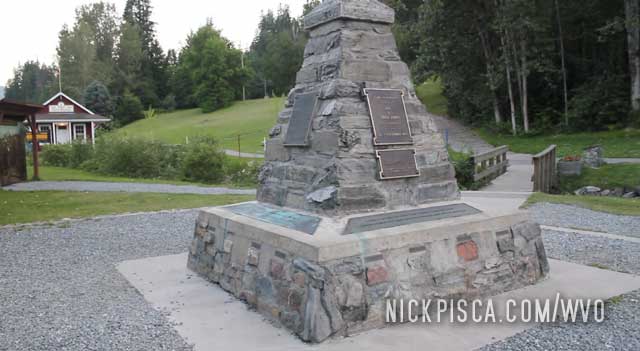 The Last Spike Site of the Canadian Pacific Railroad