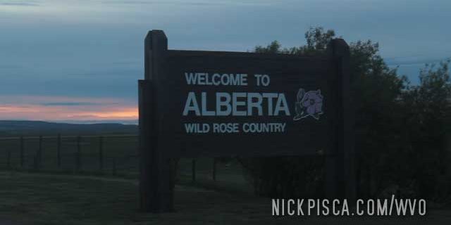 Montana – Alberta Border Crossing