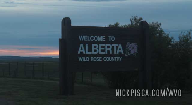 Montana – Alberta Border Crossing
