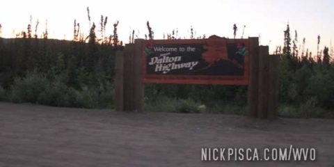 Start of the Dalton Highway