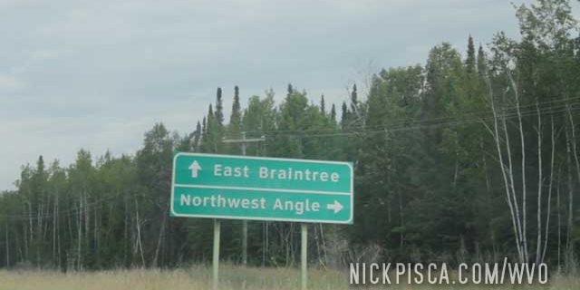 On the way to the Northwest Angle